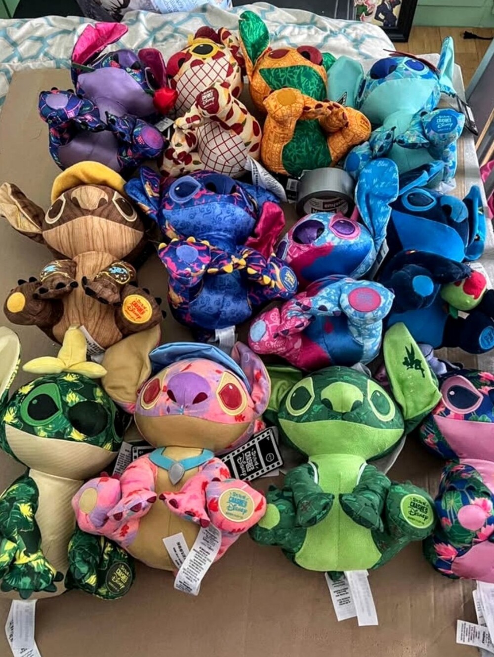 NEW Stitch Crashes Disney Plush Toys Complete Set(1-12)